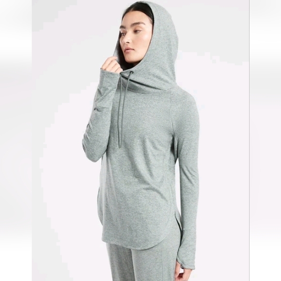 Athleta Gray Women's Hoodie - Picture 2 of 11